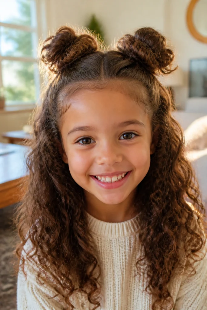 27 Curly Hairstyles for Little Girls