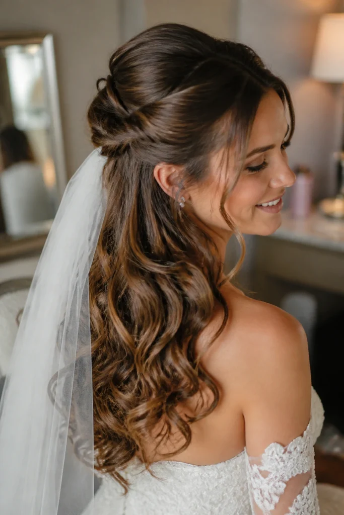 18 Wedding Hairstyles for a Soft Romantic Bridal Look