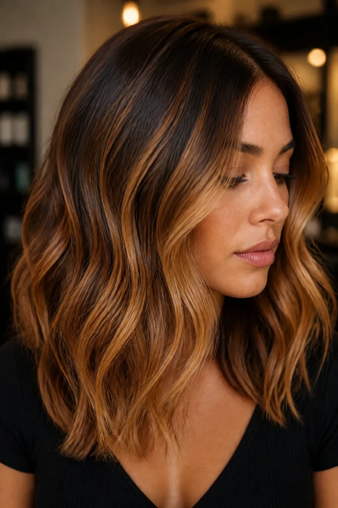22 Amber Hair Color Ideas for Warm Honey Toned Hair
