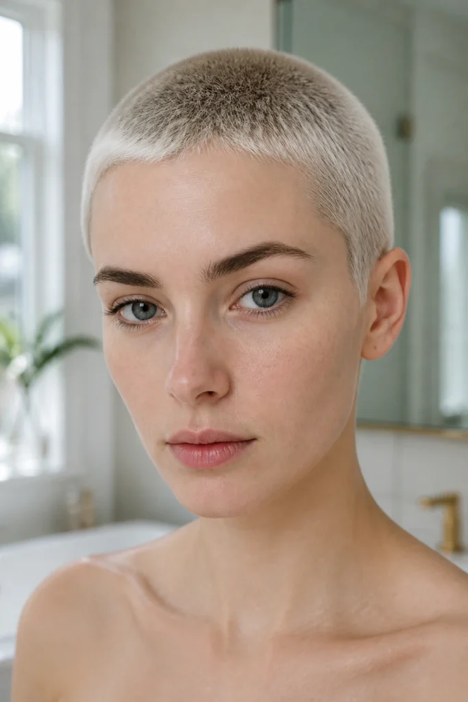 23 Short Bleached Haircuts for Pale Skin