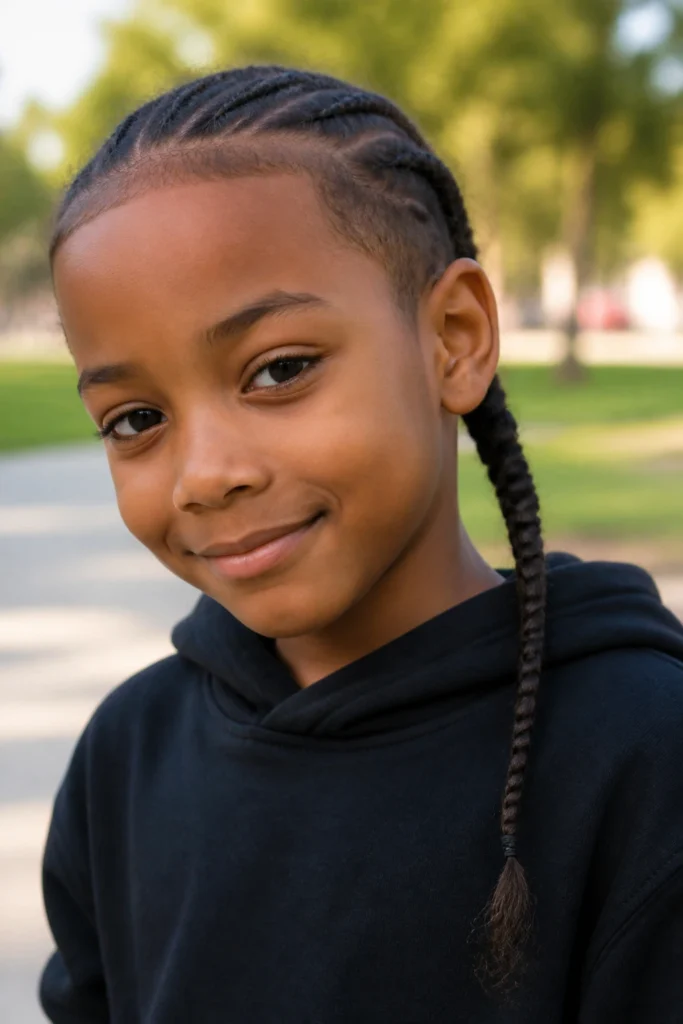28 Braid Hairstyles for Little Boys
