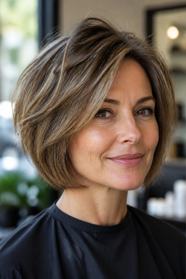 20 Layered Bob Haircuts