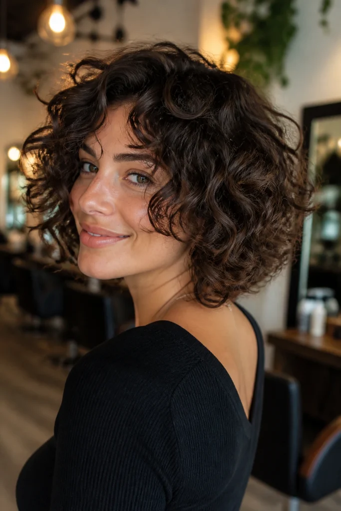 17 Layered Bobs for Medium Length Curly Hair