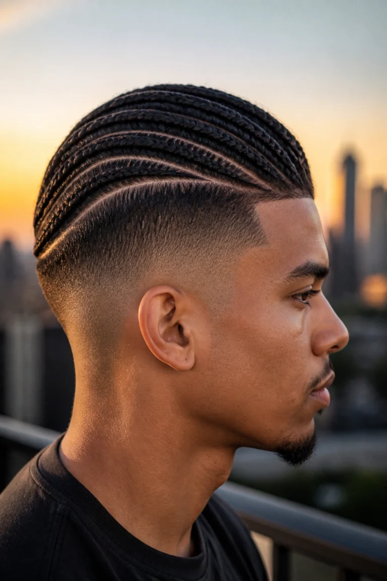 38 Braids With Shaved Sides and Back
