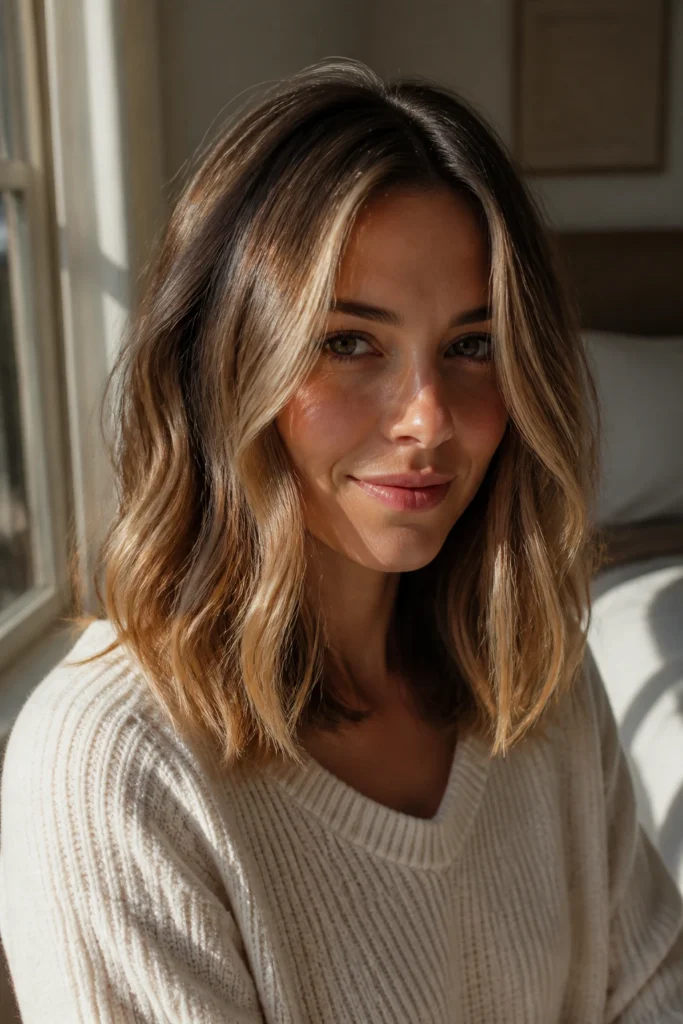 25 Medium Length Hair Highlights Ideas