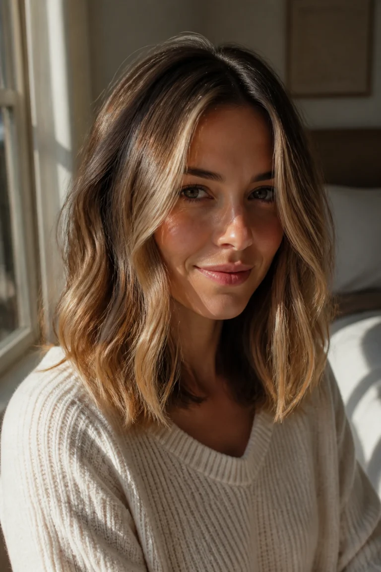 25 Medium Length Hair Highlights Ideas