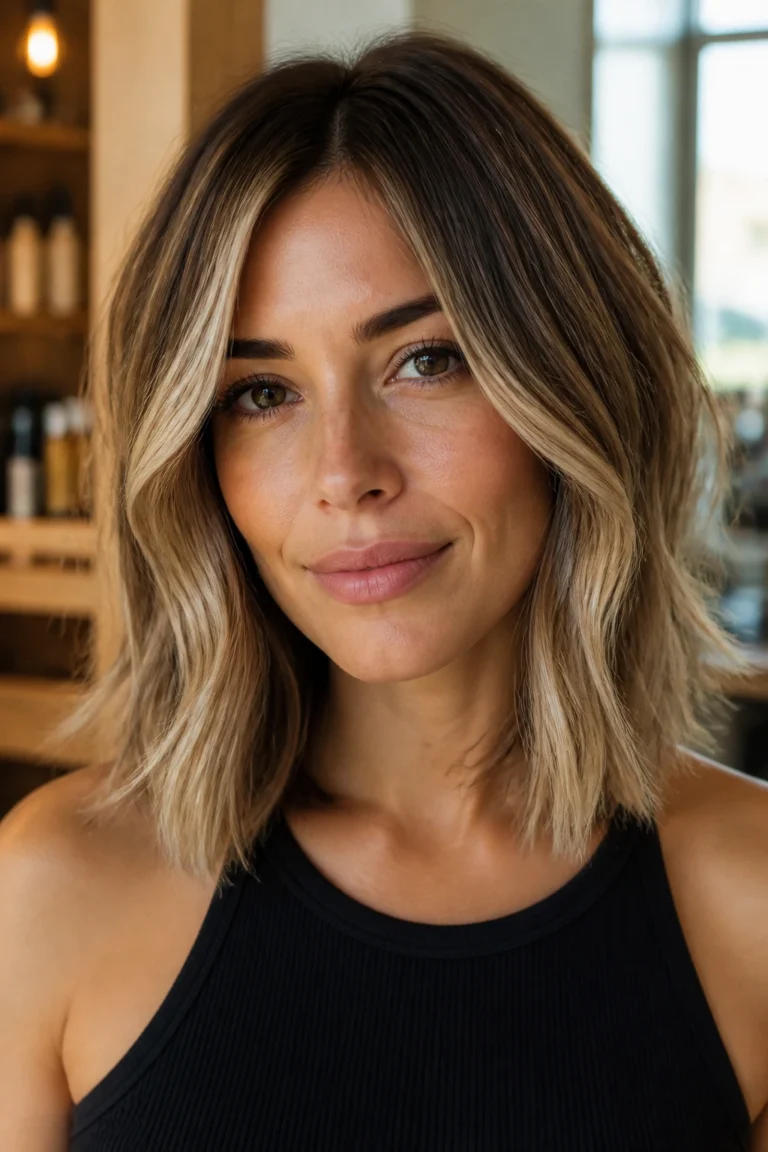 20 Medium Length Hair Balayage Ideas