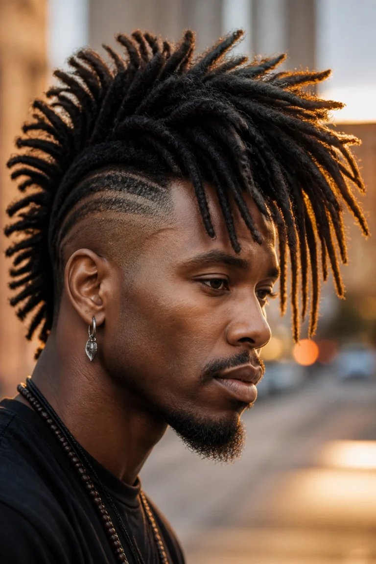 23 Dreadlock Mohawk Styles for Long Natural Hair