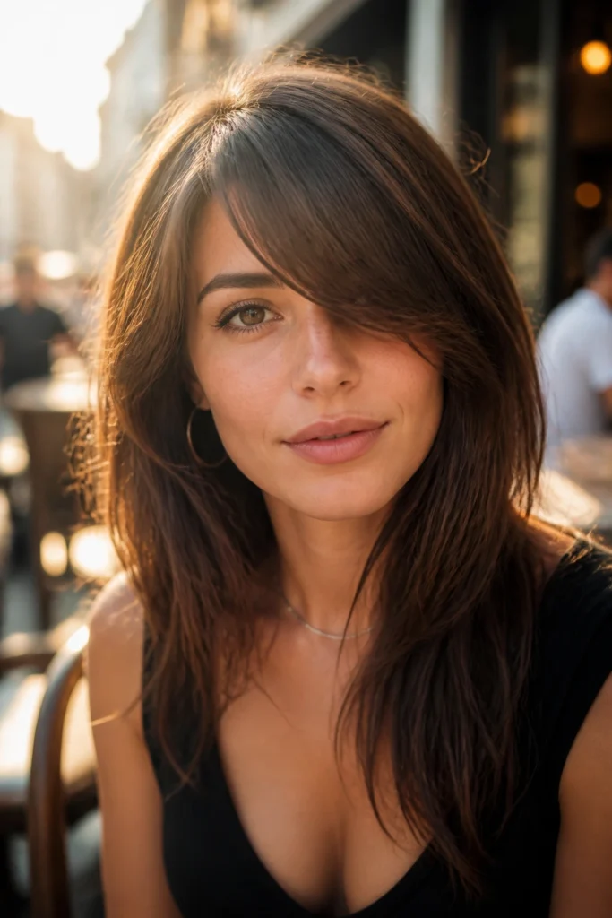 18 Thick Bangs for a Soft Face Frame