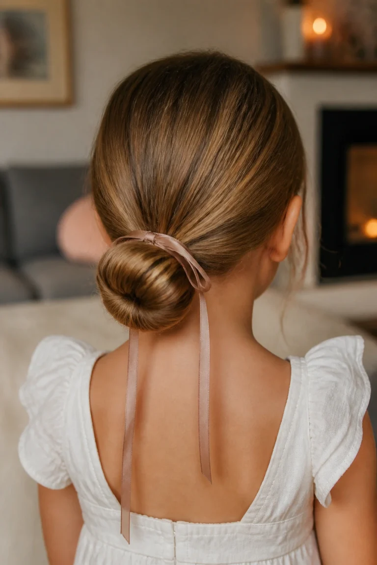 23 Bun Hairstyles for Little Girls