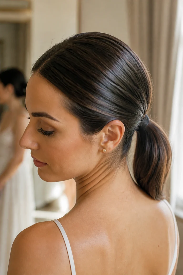 38 Low Ponytails for Bridesmaids