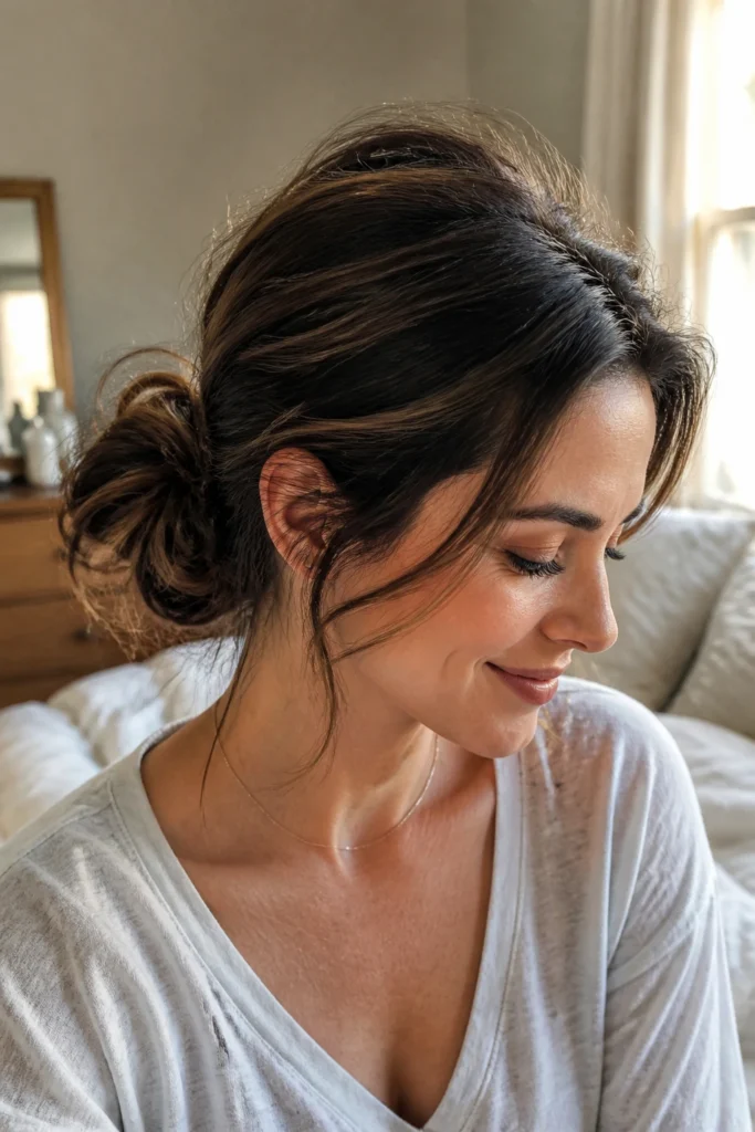 45 Easy Messy Buns for Every Day