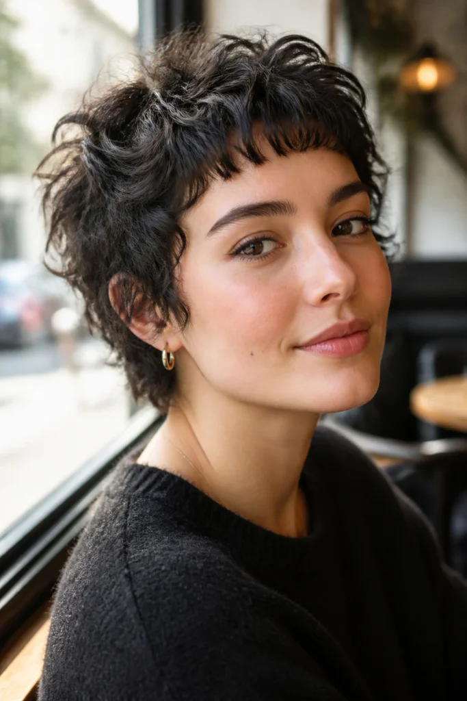 27 Pixie Wolf Cuts for Curly Hair