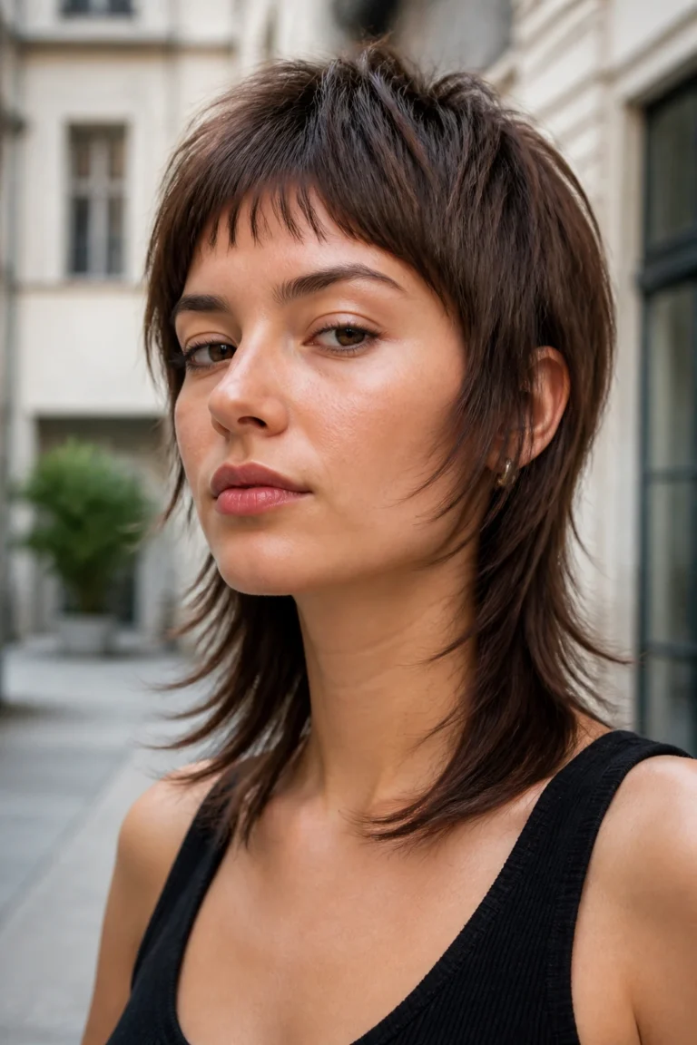 33 Female Shag Mullet Haircuts for Fine Hair