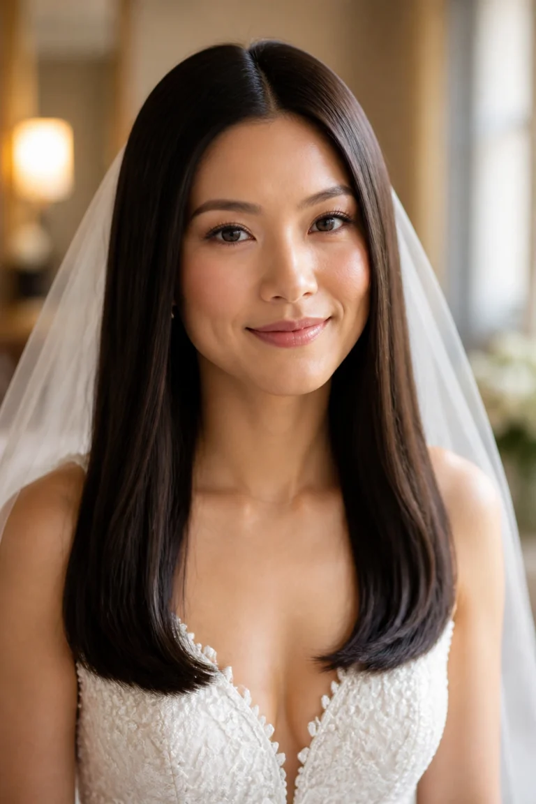 21 Wedding Hairstyles for Brides With Straight Hair
