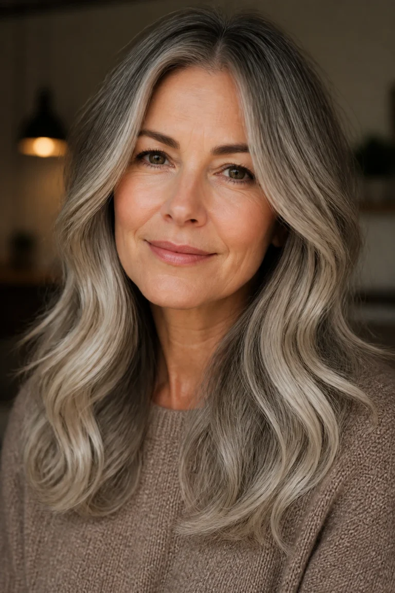 19 Silver Gray Hair Color Ideas for Older Women
