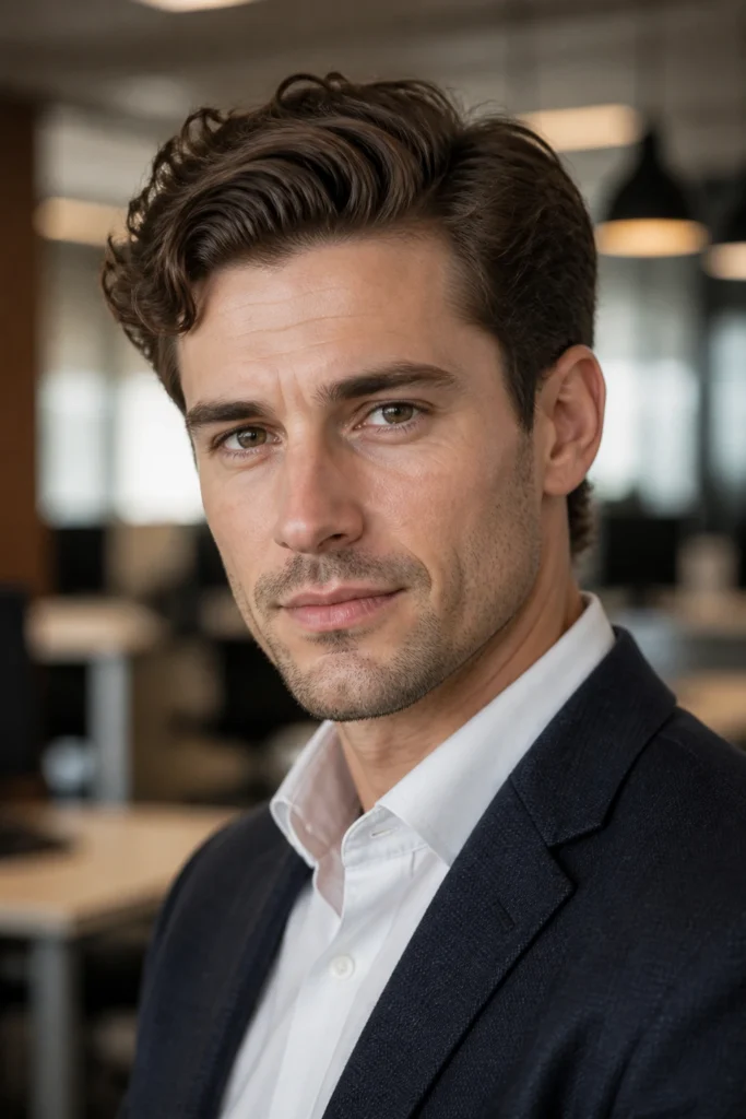 24 Wavy Hairstyles for Men With Medium Length Hair