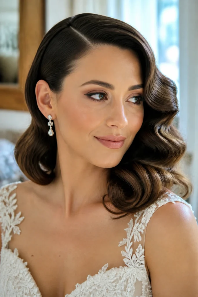 21 Wedding Hairstyles for Brides With Medium Length Hair
