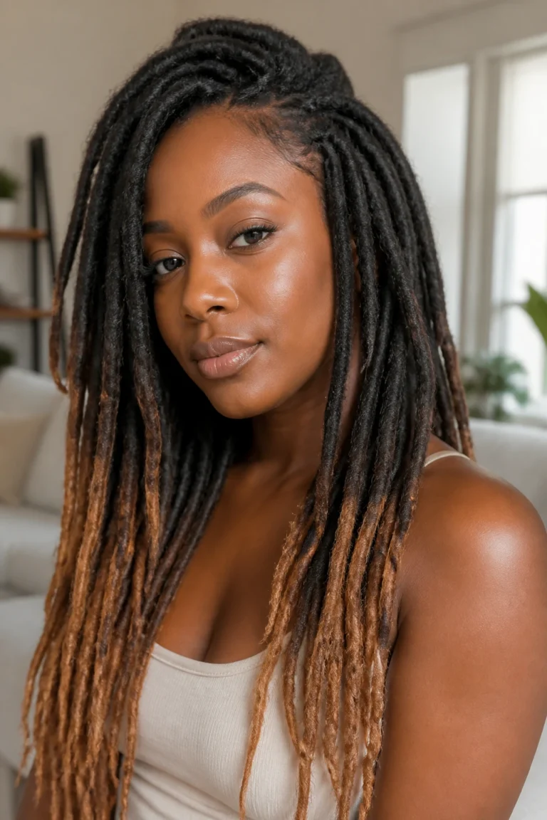 22 Faux Loc Hairstyles for a Polished Natural Look