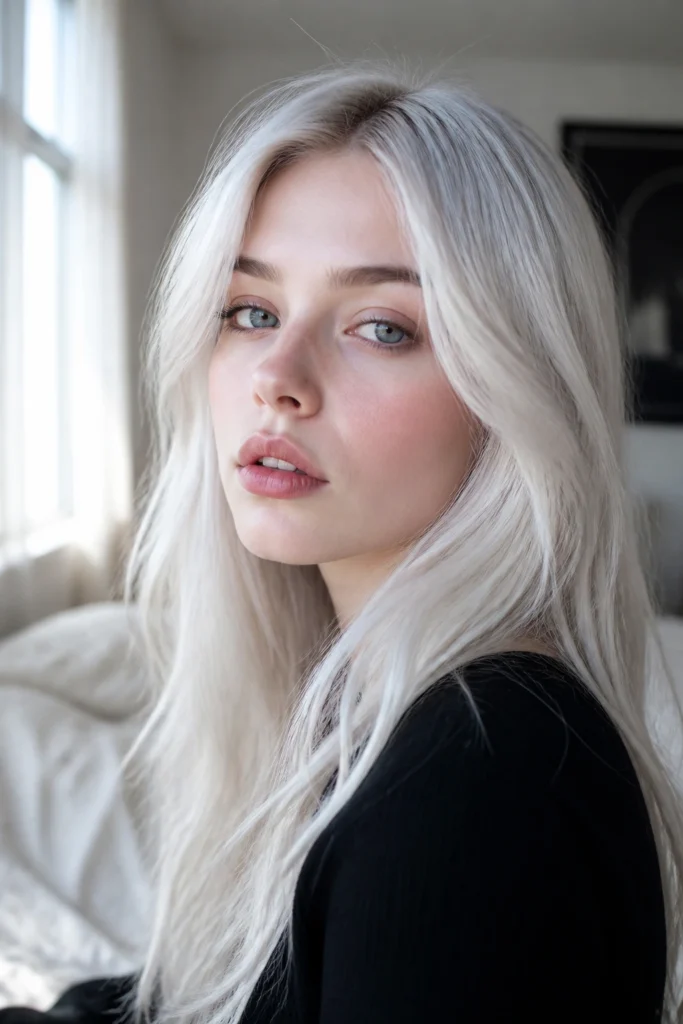 30 Ice Blonde Hair Color Ideas for Pale Skin