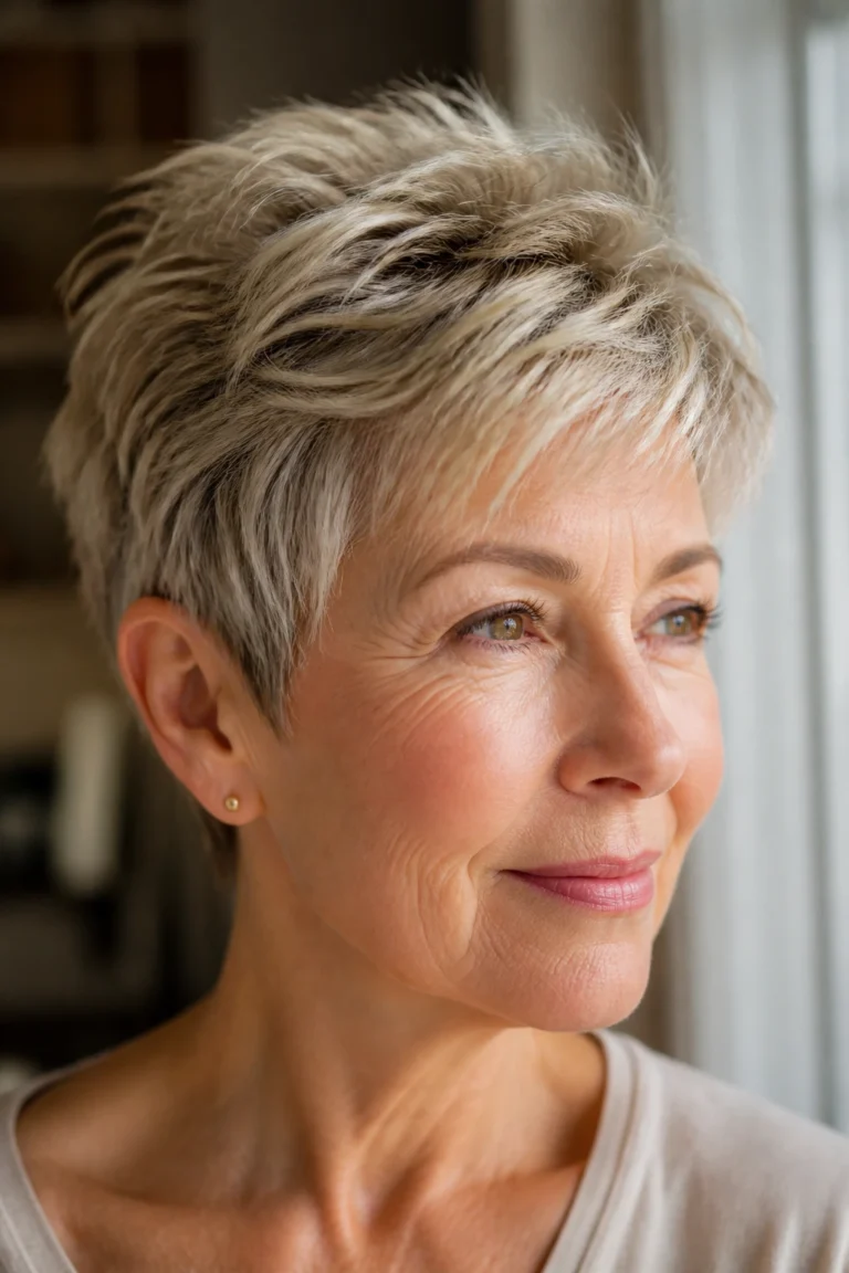 17 Haircuts for Women With Fine Hair Over 60