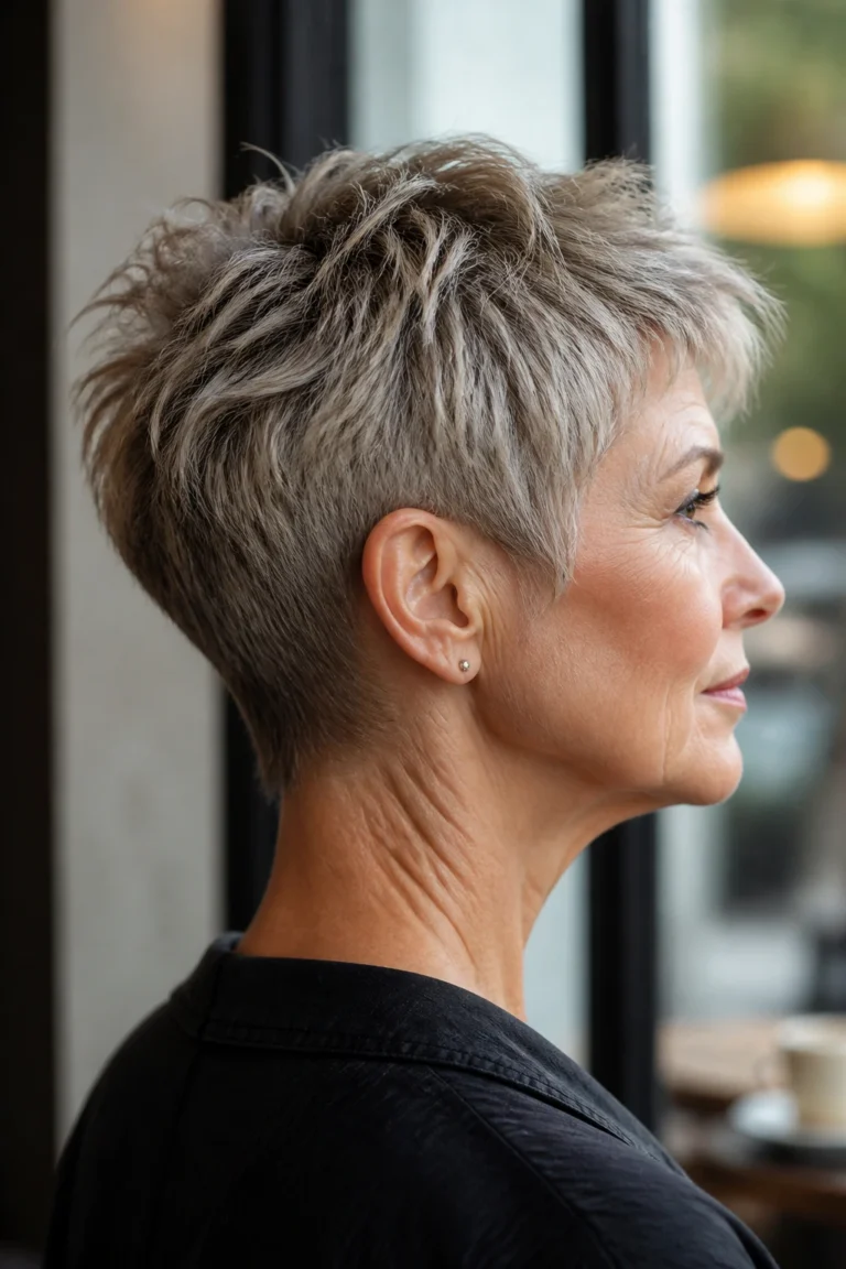 24 Short Mullet Cuts for Older Women