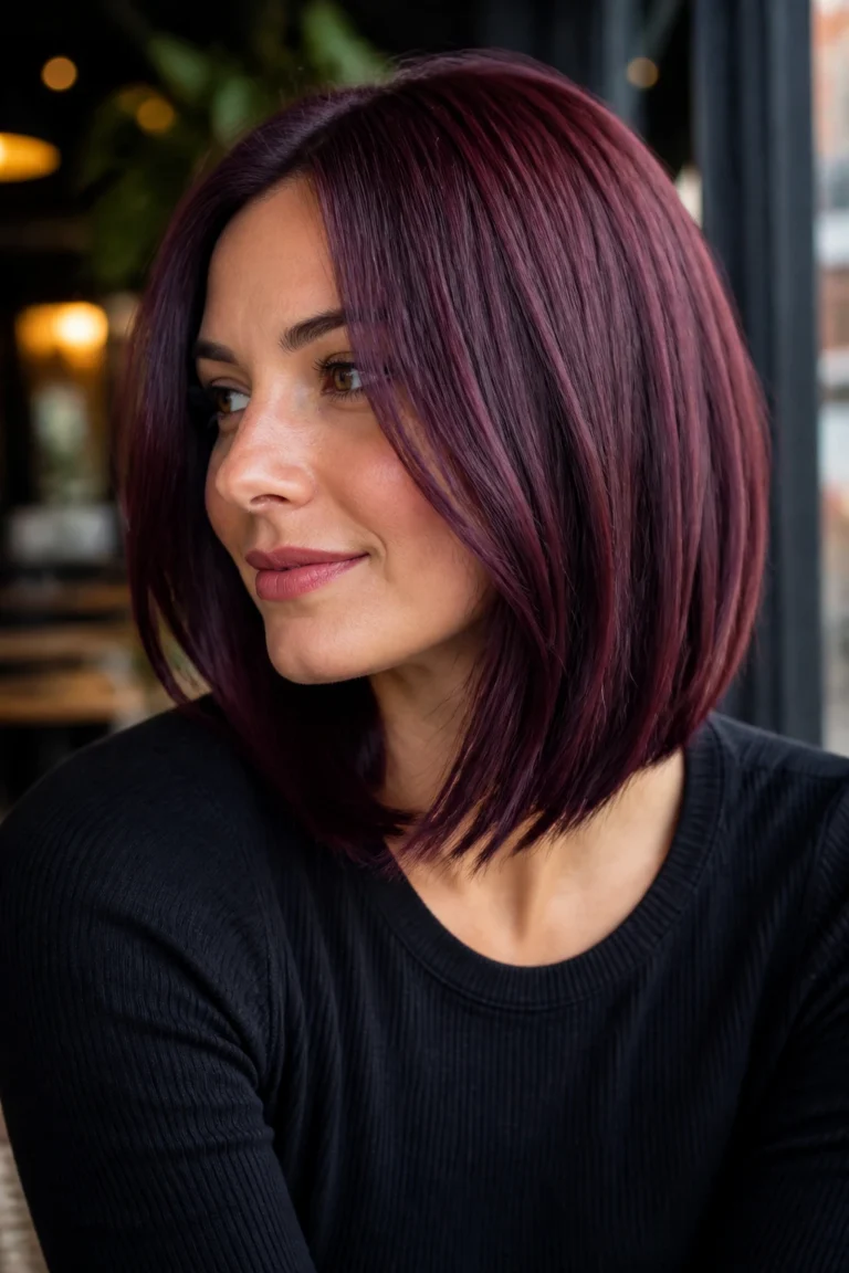 25 Burgundy Hair Color Ideas for Rich Deep Red Tones