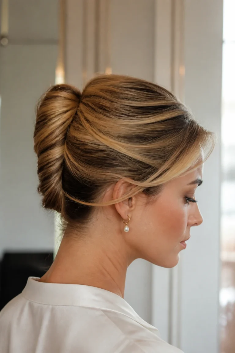 27 Updos for Women With Medium Length Hair