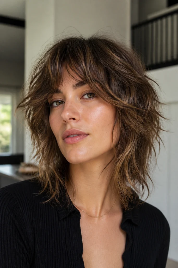 27 Shag Haircuts for Medium Length Wavy Hair