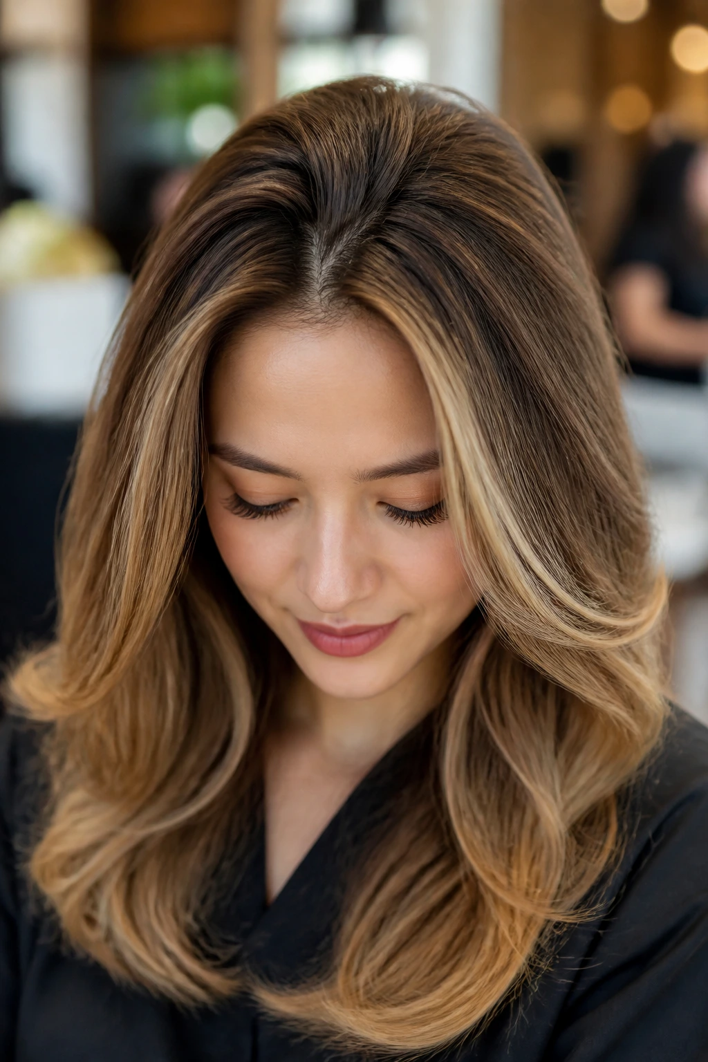 Close-up portrait showing lifted crown roots for a root-lift crown blowout.