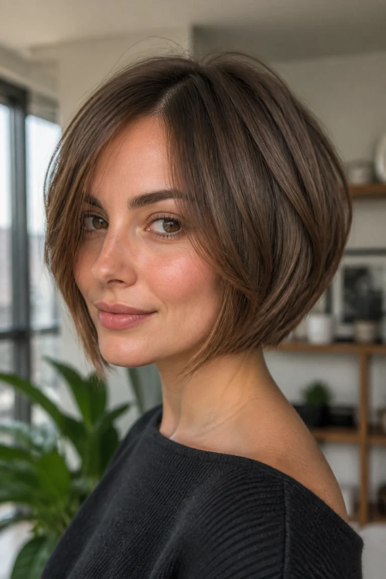 32 Medium Layered Bob Haircuts for Thick Hair