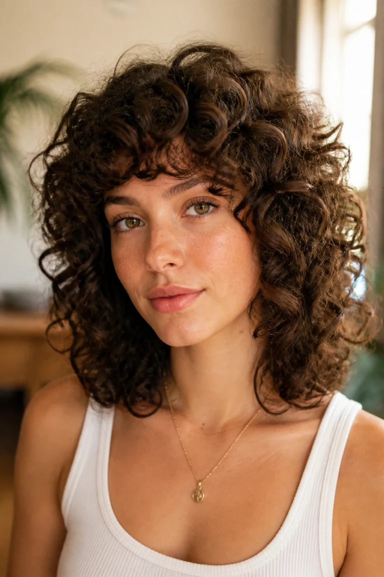 28 Curly Shag Haircuts for Shoulder Length Hair