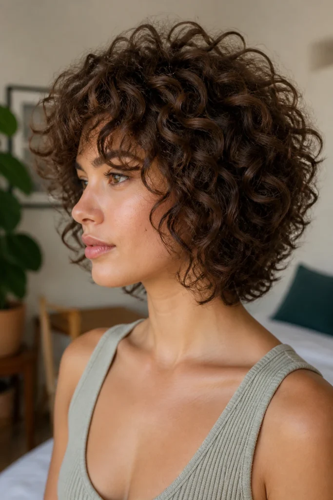 28 Shag Haircuts for Medium Length Curly Hair