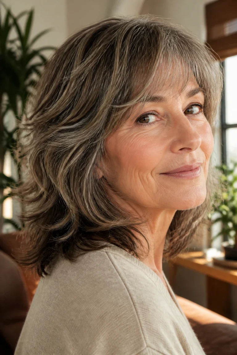 21 Retro Shag Haircuts for Older Women