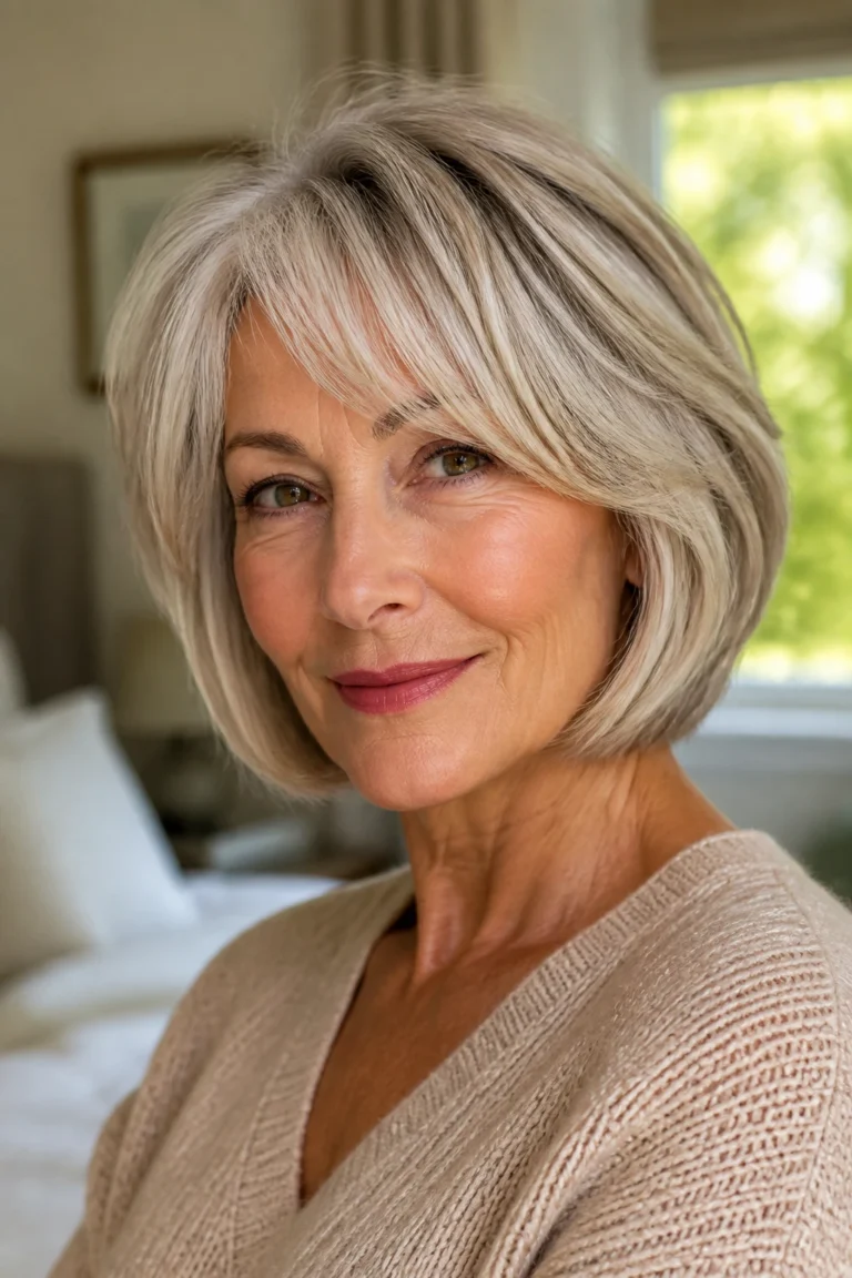21 Aging Gracefully Haircuts for Women Over 60