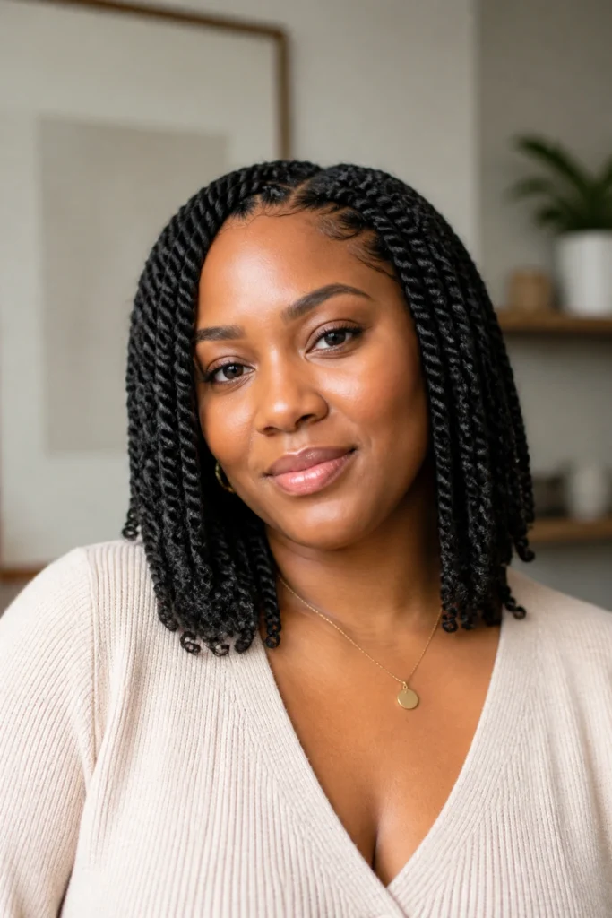 40 Cute Twist Hairstyles for Natural Hair