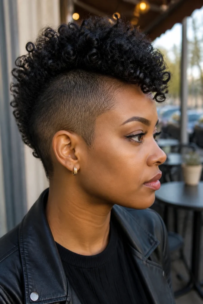 33 Short Mohawk Hairstyles for Black Women