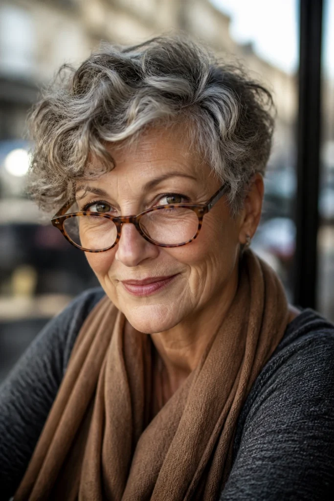23 Curly Hairstyles for Short Hair Over 50