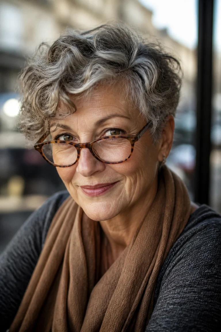 23 Curly Hairstyles for Short Hair Over 50