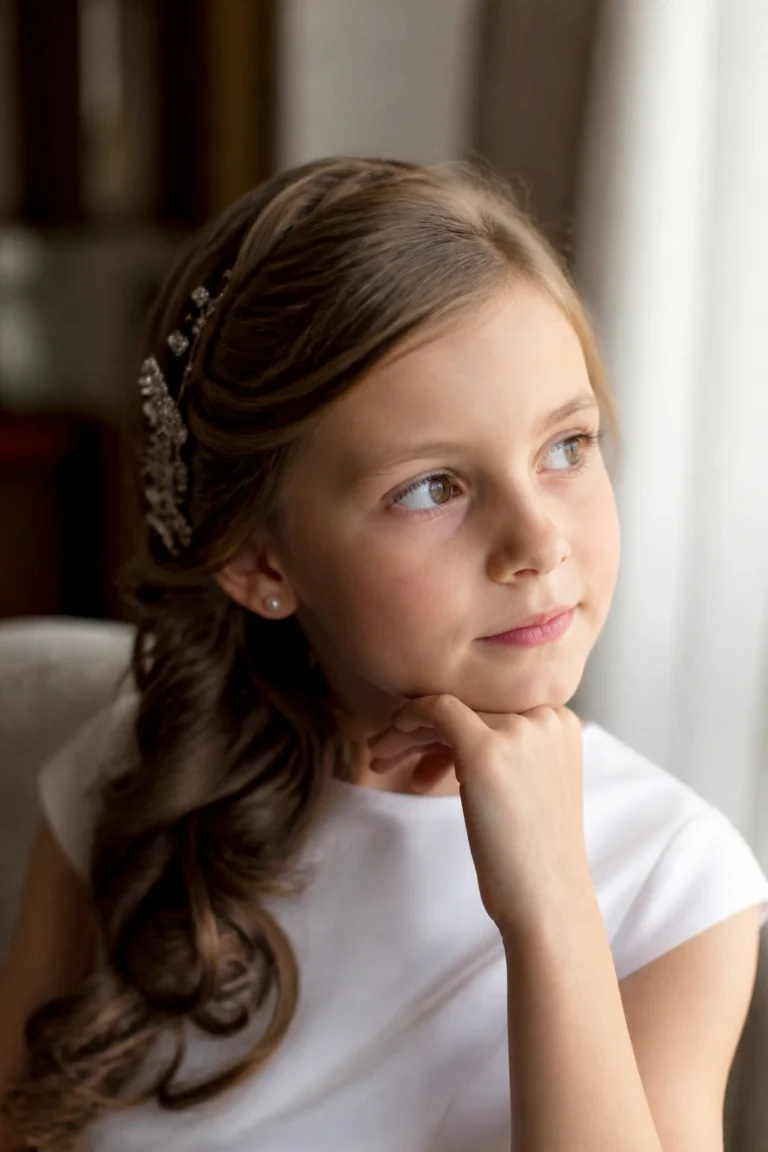 38 Hairstyle Ideas for First Communion