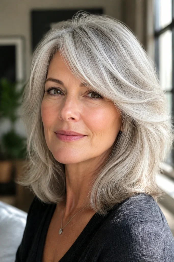 21 Shag Haircuts for Medium Length Hair Over 50