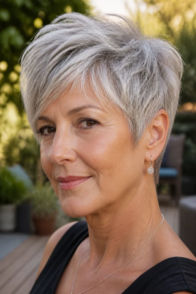 18 Choppy Pixie Cuts for Edgy Texture