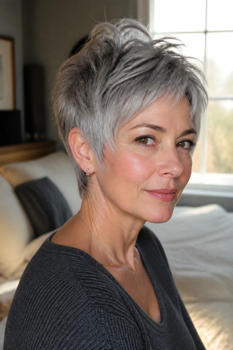 30 Pretty Gray Hair Looks for Women