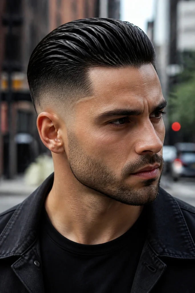 35 Sharp Slicked Back Looks for Men