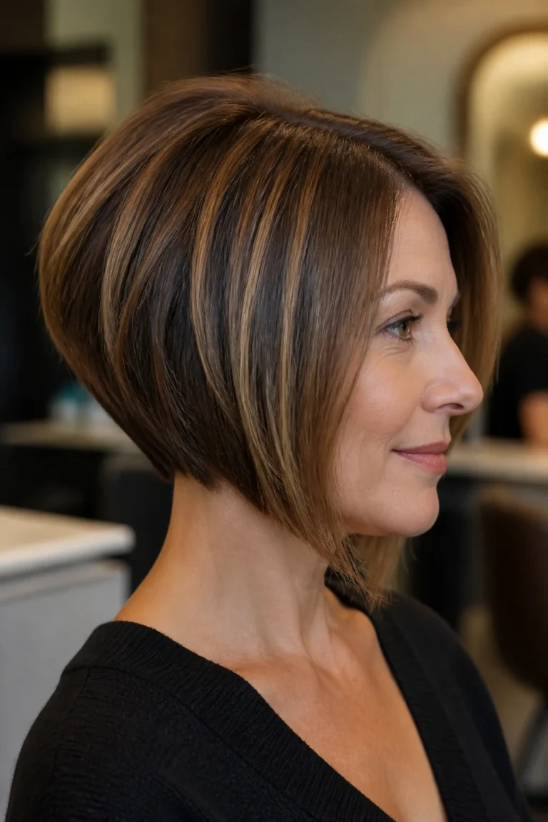 25 Cute Stacked Bobs for Women