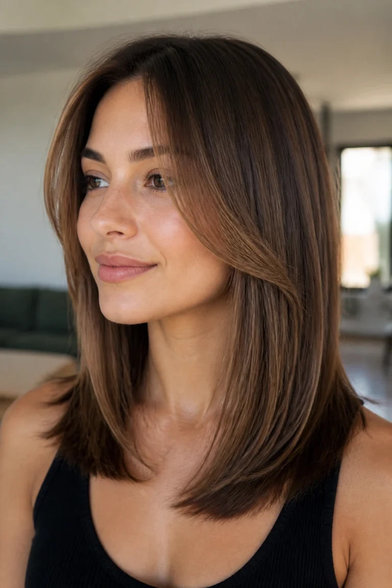 21 Medium Haircuts for Women With Straight Hair