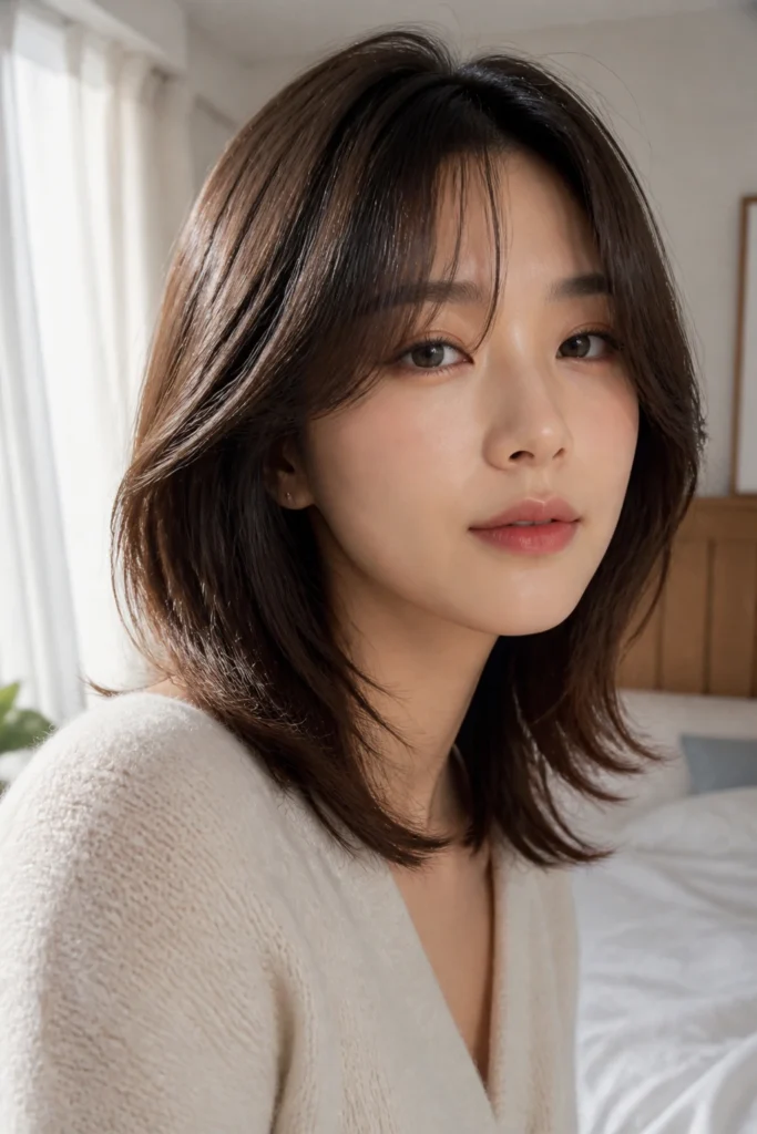 17 Lob Haircuts for Asian Women and Long Hair