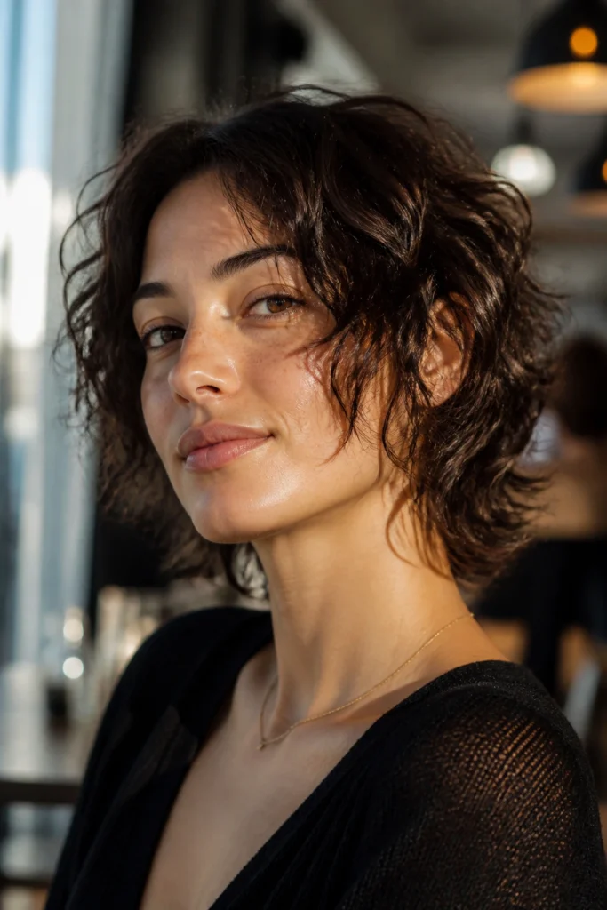 38 Short Shag Haircuts for Curly Hair