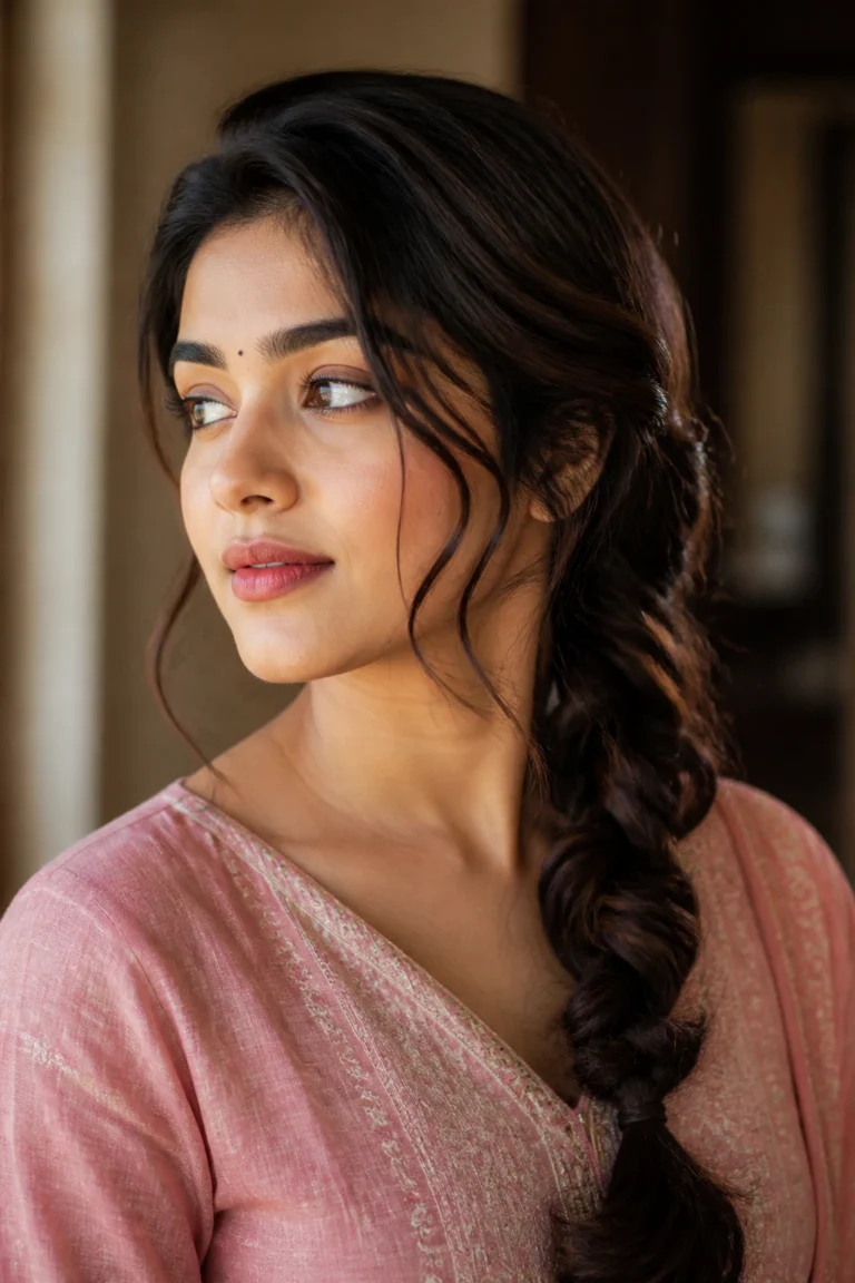 20 Indian Hairstyles for a Soft Polished Look