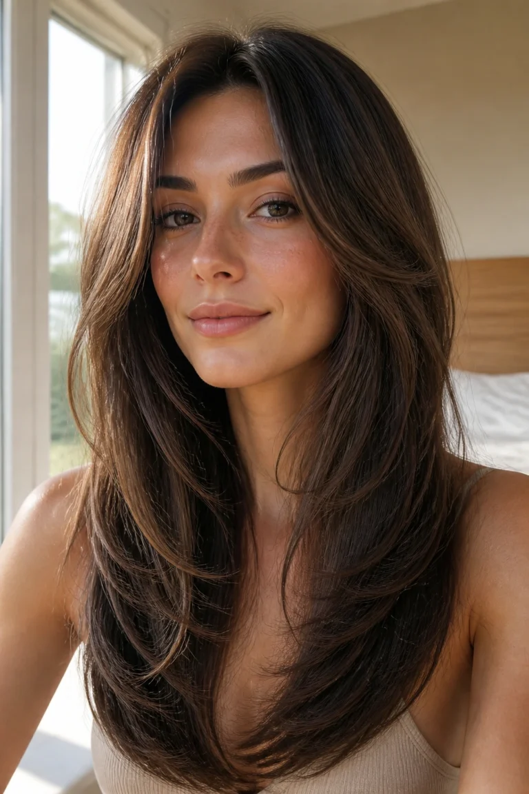 23 Long Hair With Medium Layers for Volume